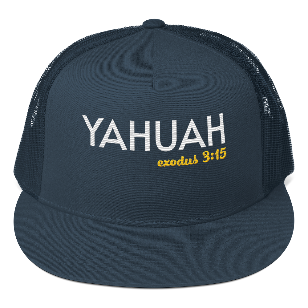 Yahuah Exodus 3:15 Trucker Cap