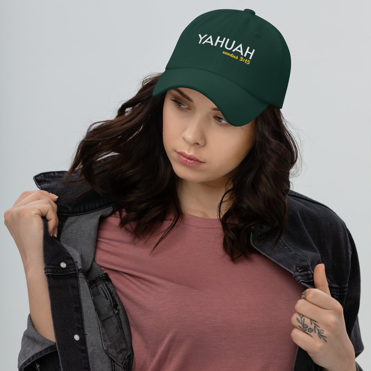 Yahuah Exodus 3:15 Dad Hat