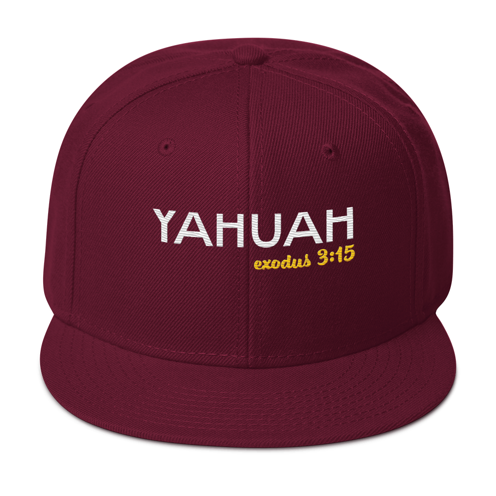 Yahuah Exodus 3:15 Classic Snapback Hat