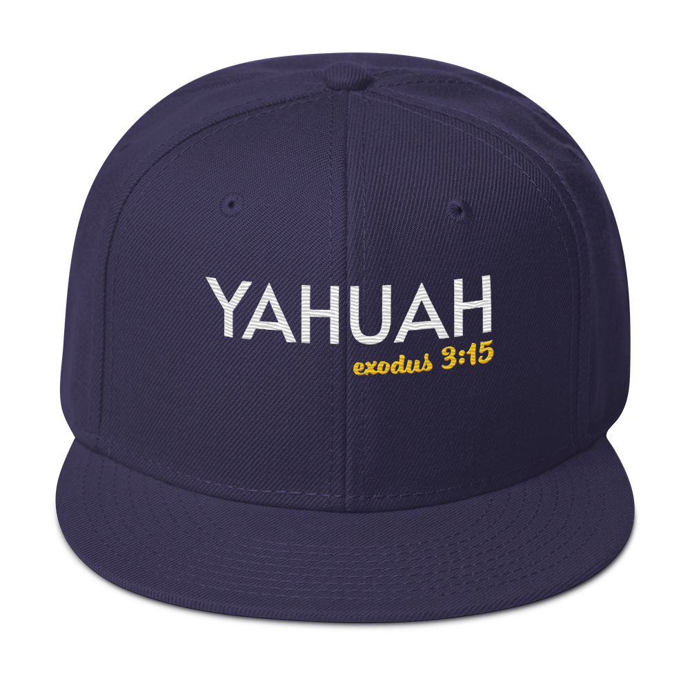 Yahuah Exodus 3:15 Classic Snapback Hat