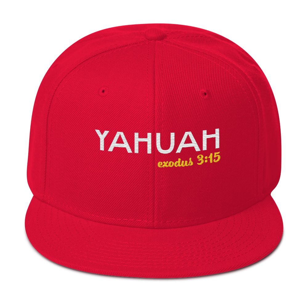 Yahuah Exodus 3:15 Classic Snapback Hat