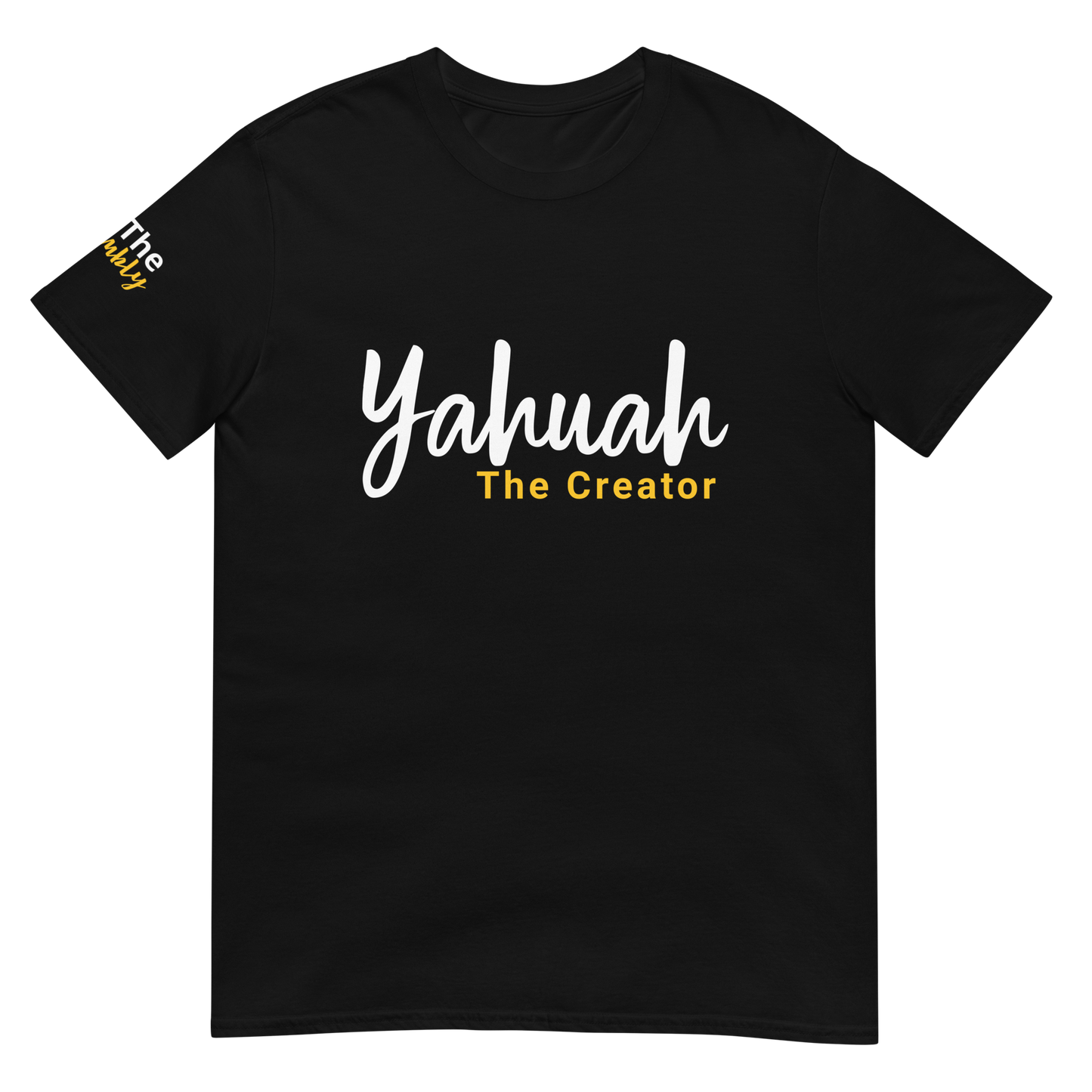 Black/Navy/Grey Unisex Yahuah "The Creator" T-Shirt