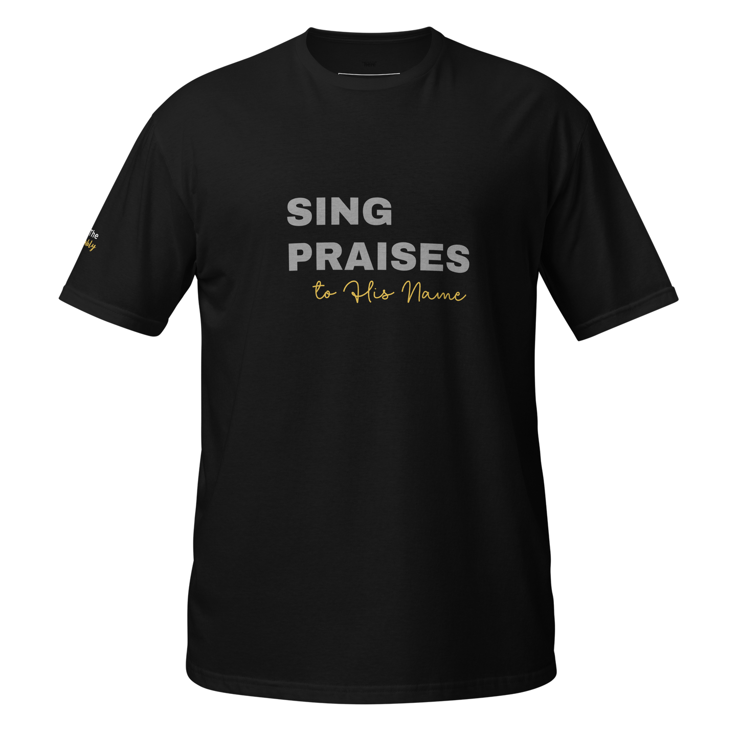 Dark Heather/Navy/Black Unisex Psalms 96:2 T-Shirt