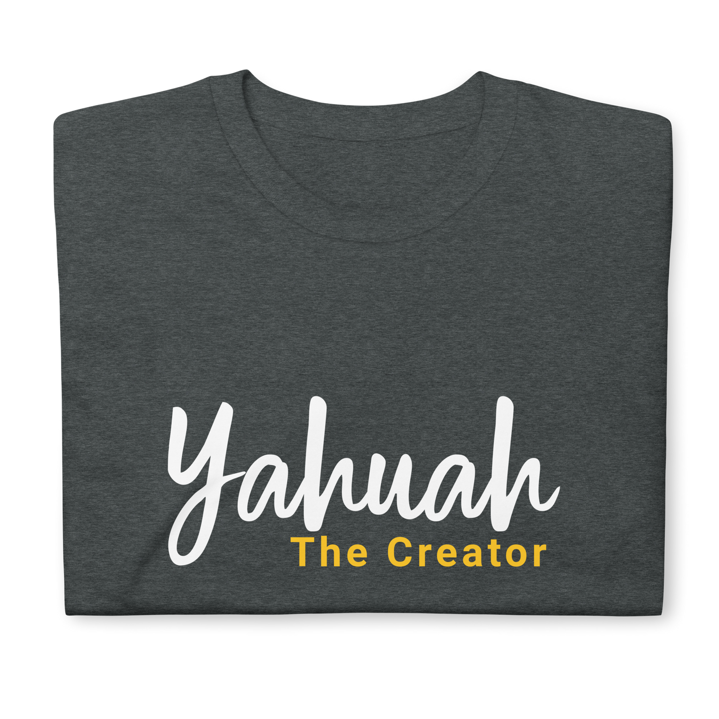 Black/Navy/Grey Unisex Yahuah "The Creator" T-Shirt