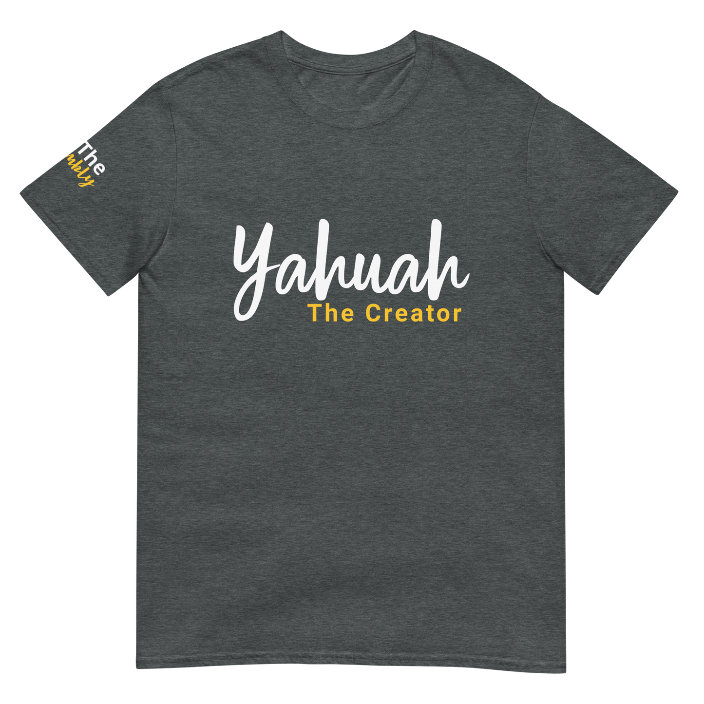 Black/Navy/Grey Unisex Yahuah "The Creator" T-Shirt