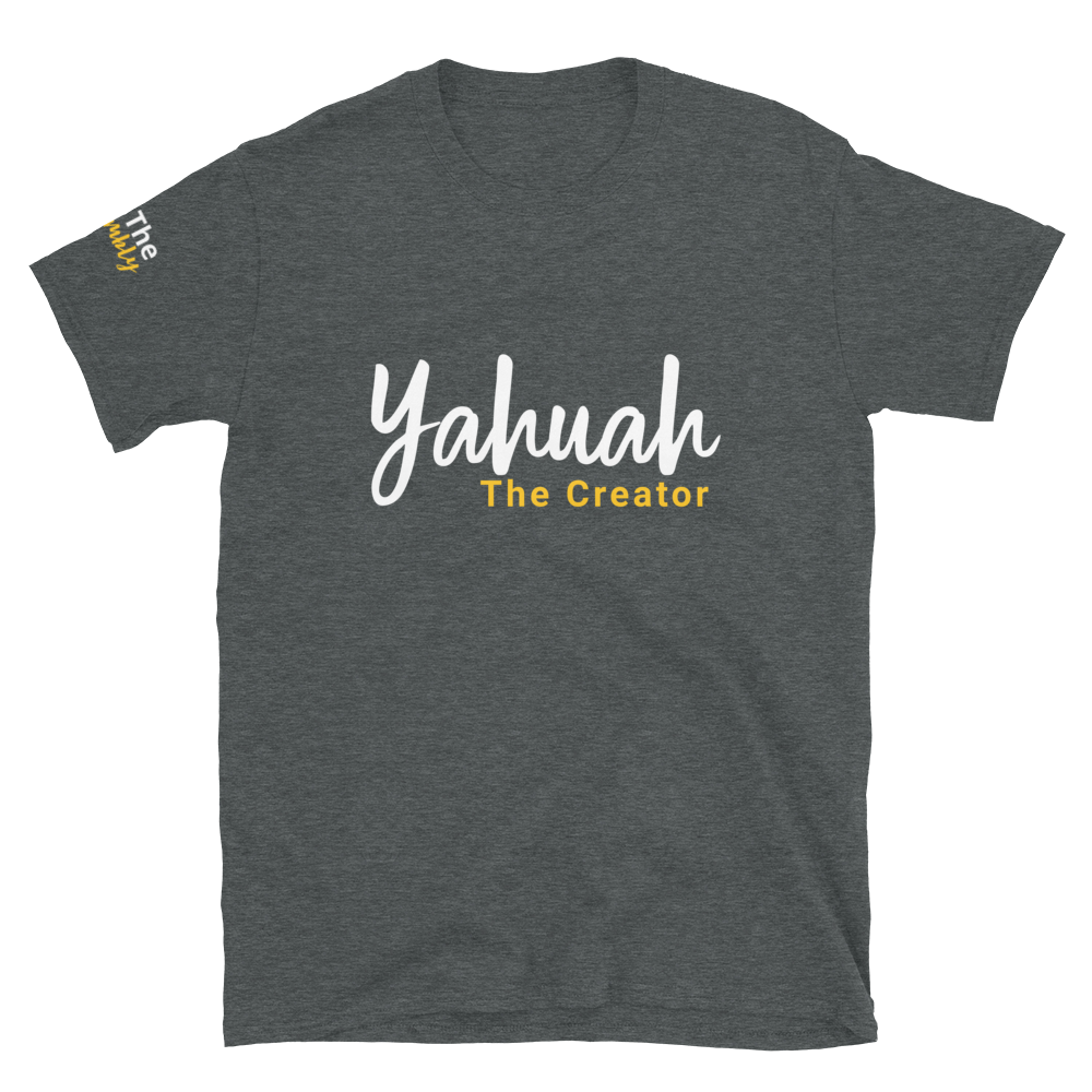 Black/Navy/Grey Unisex Yahuah "The Creator" T-Shirt