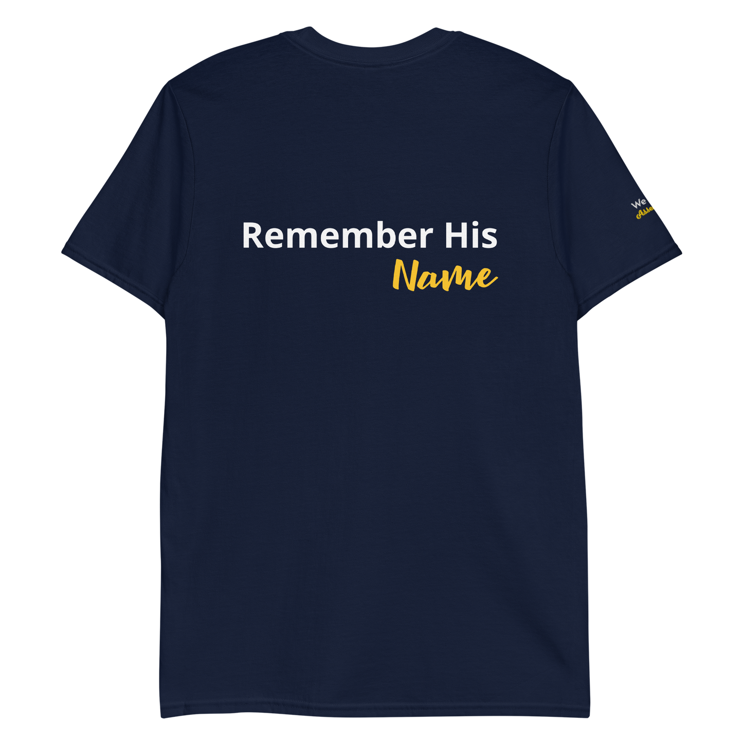 Black/Navy Unisex YAHUAH Exodus 3:15 T-Shirt