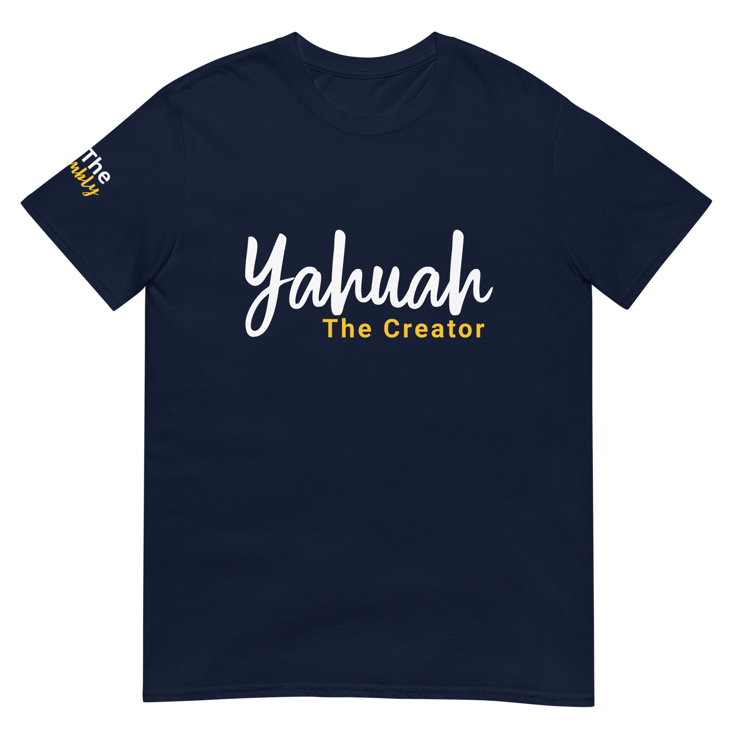 Black/Navy/Grey Unisex Yahuah "The Creator" T-Shirt