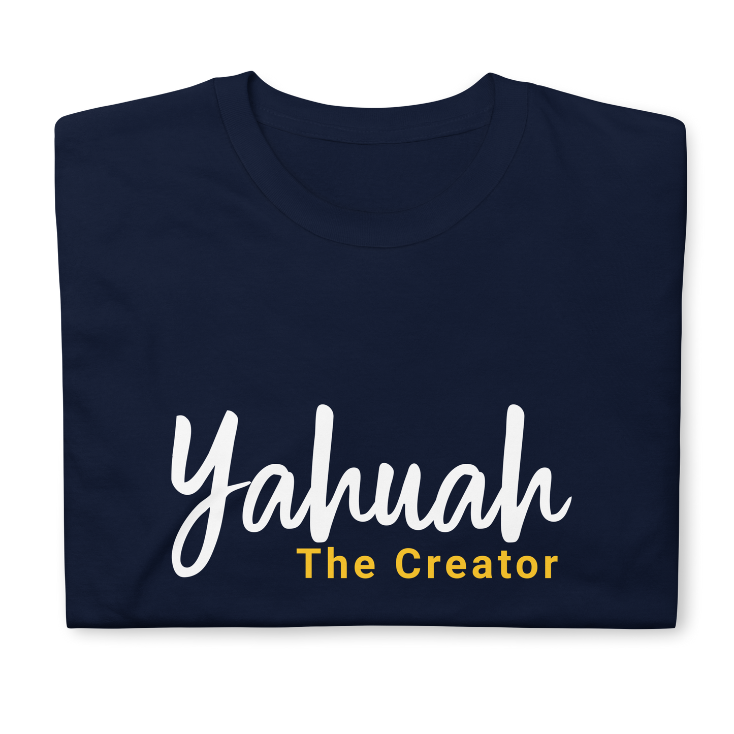 Black/Navy/Grey Unisex Yahuah "The Creator" T-Shirt