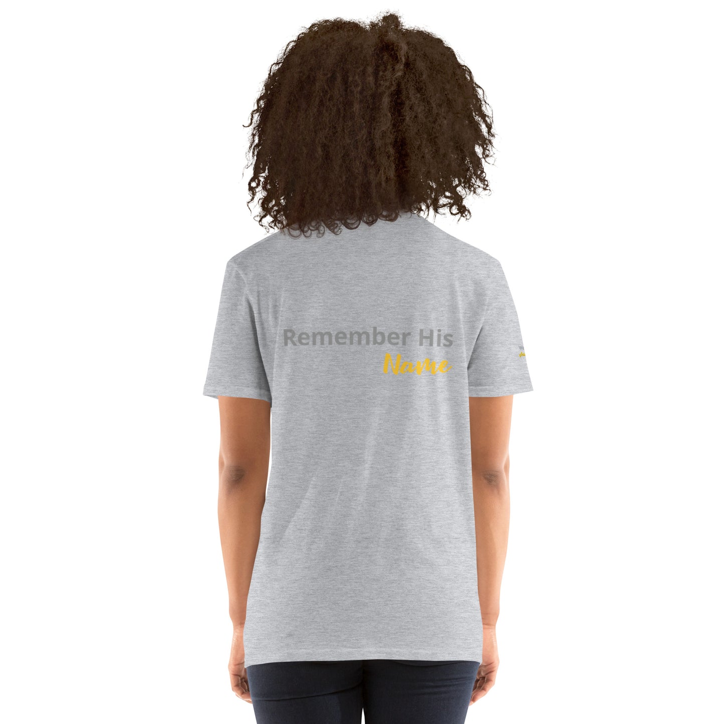 Grey Unisex Yahuah Exodus 3:15 T-Shirt