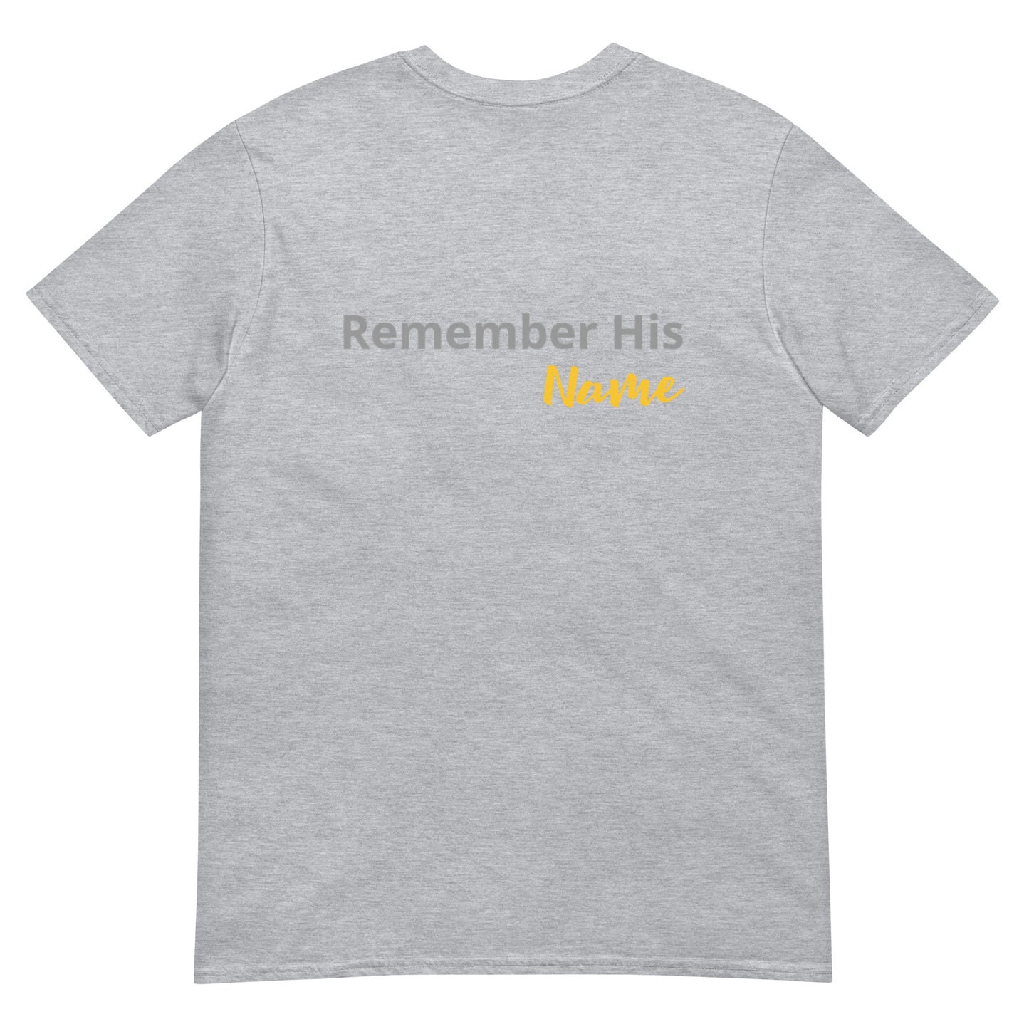 Grey Unisex Yahuah Exodus 3:15 T-Shirt