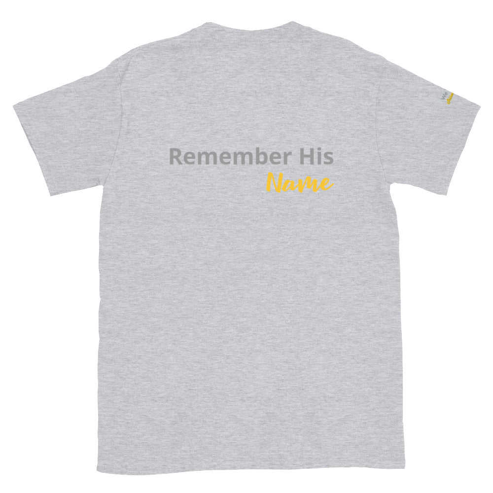 Grey Unisex Yahuah Exodus 3:15 T-Shirt