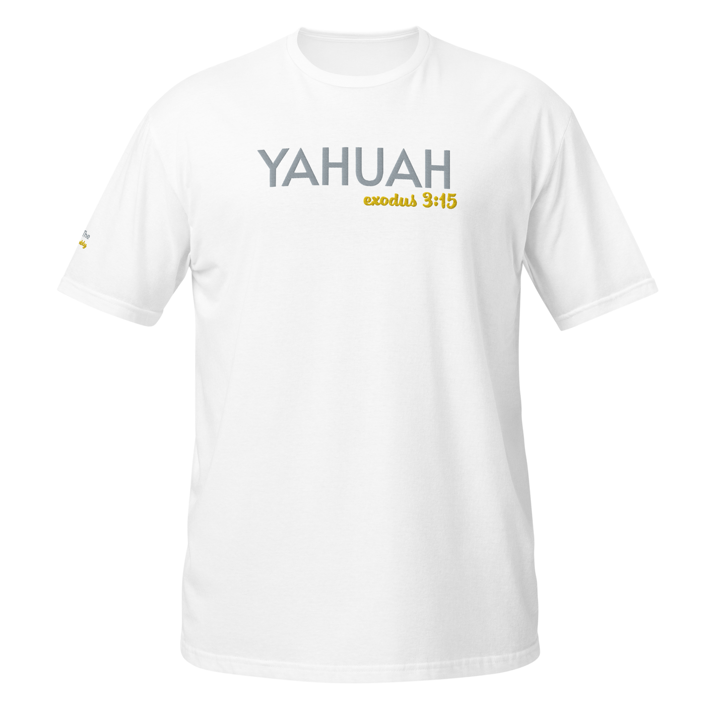 White Unisex YAHUAH Exodus 3:15 T-Shirt