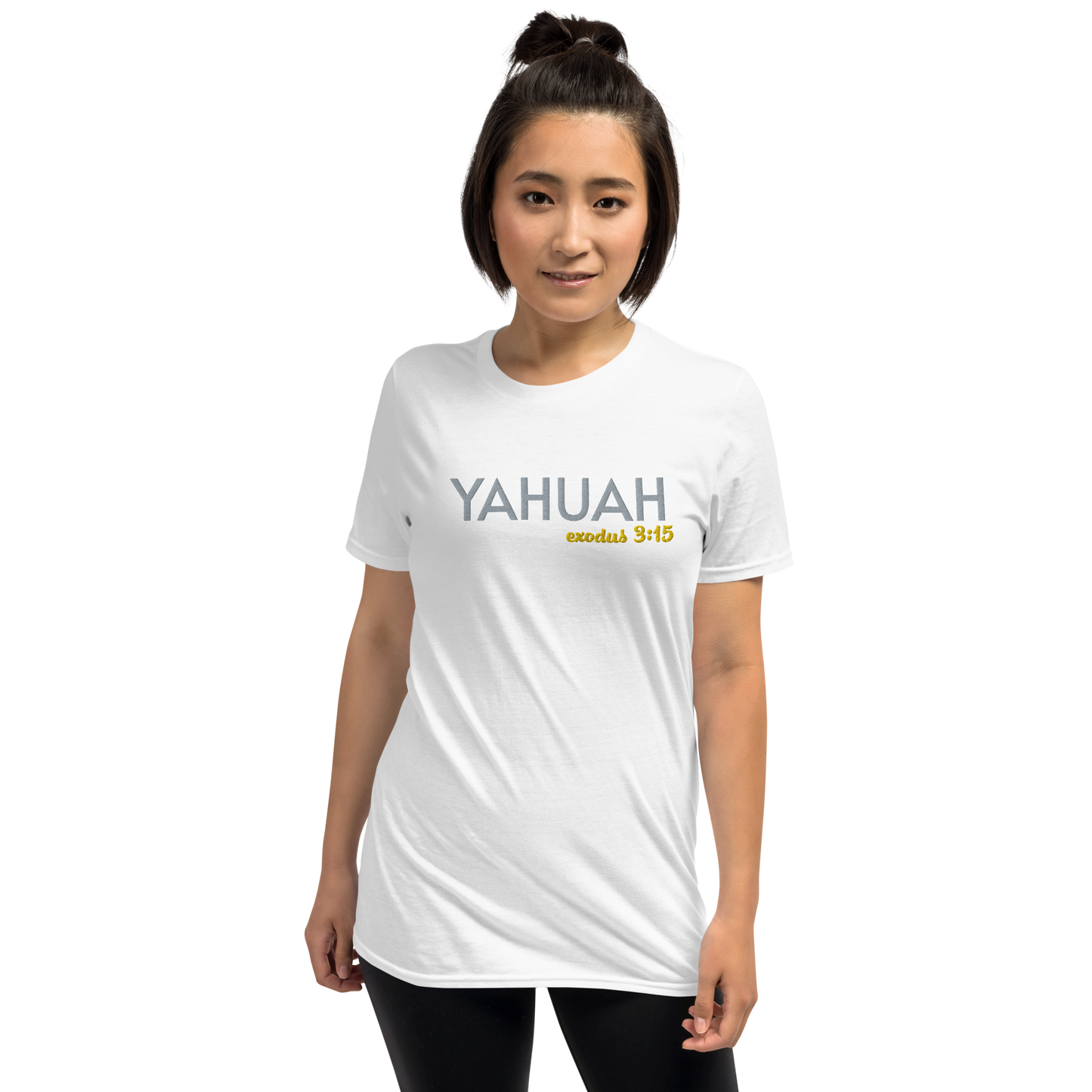 White Unisex YAHUAH Exodus 3:15 T-Shirt