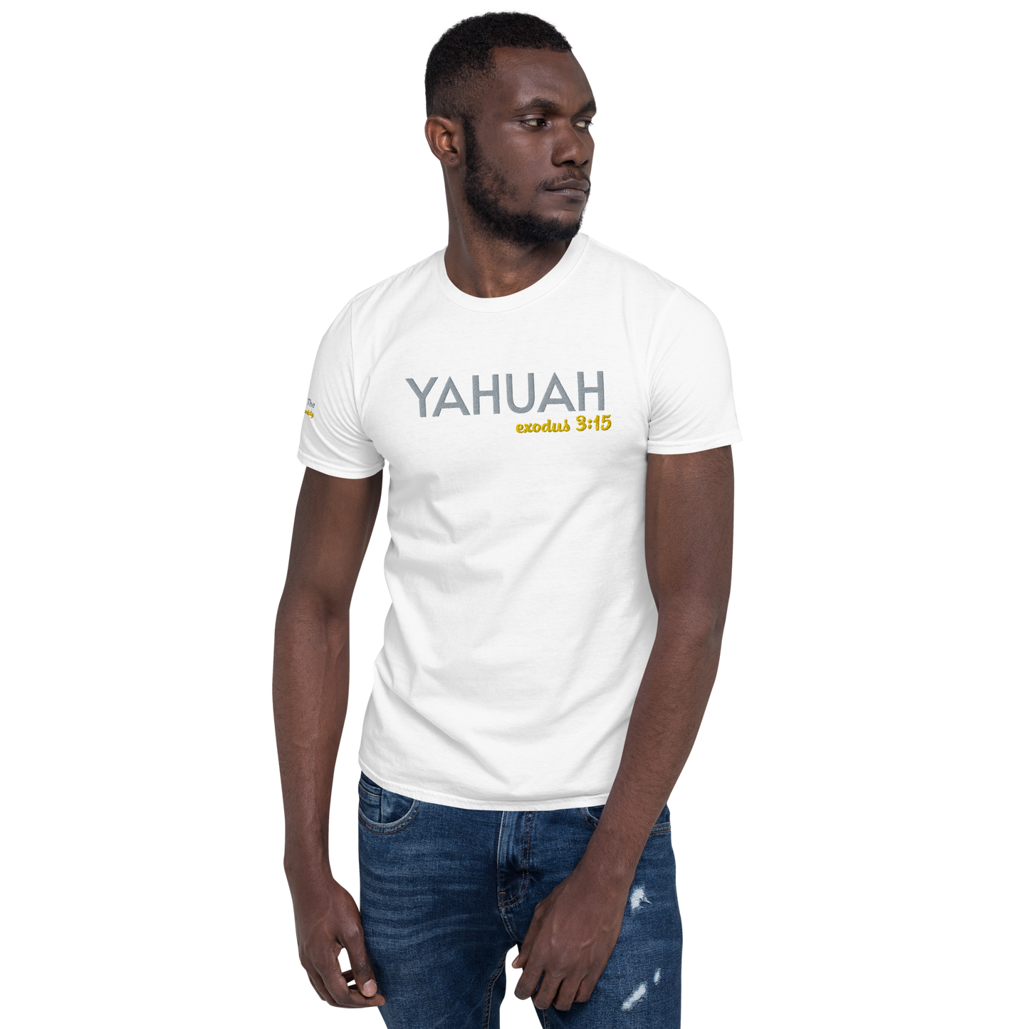 White Unisex YAHUAH Exodus 3:15 T-Shirt