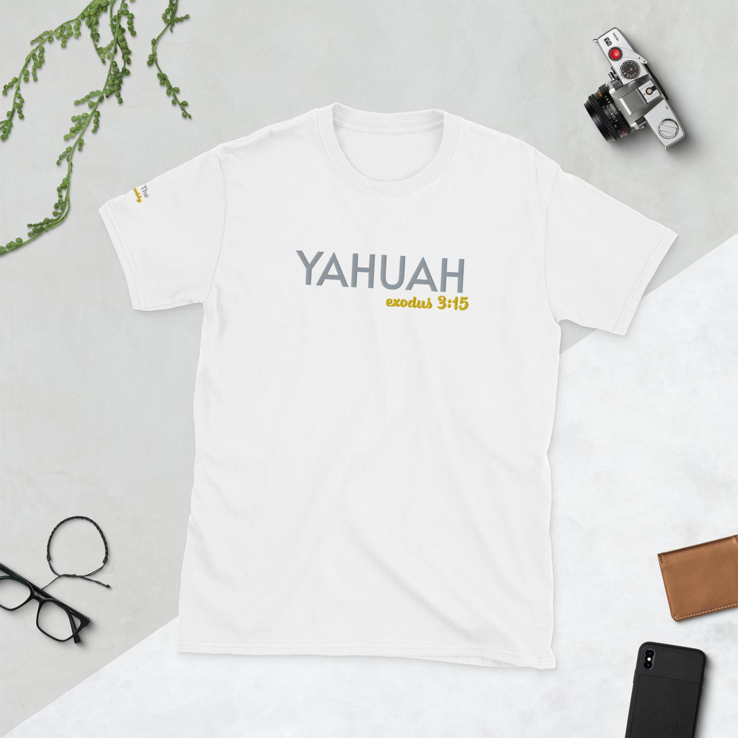 White Unisex YAHUAH Exodus 3:15 T-Shirt