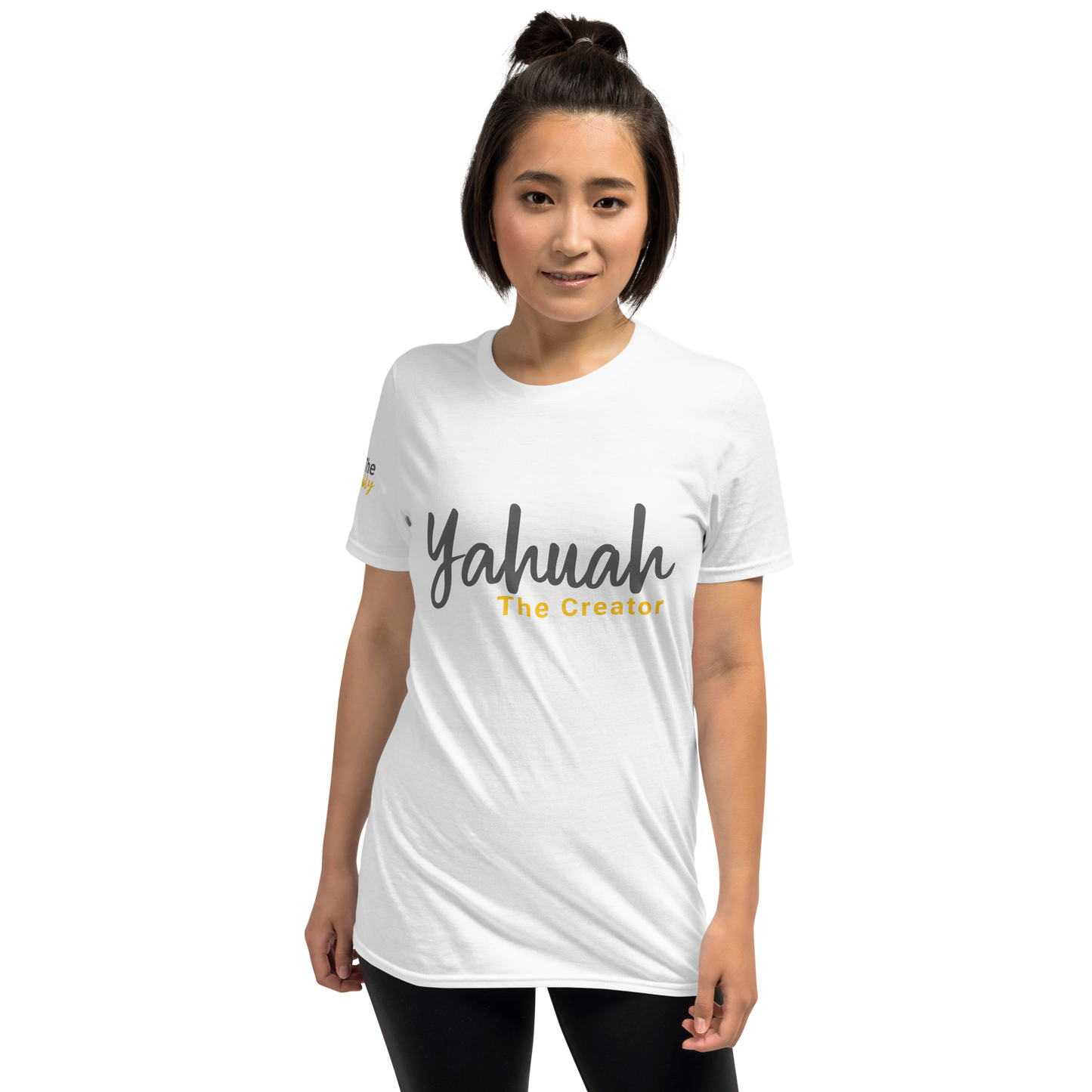 White Unisex Yahuah The Creator T-Shirt