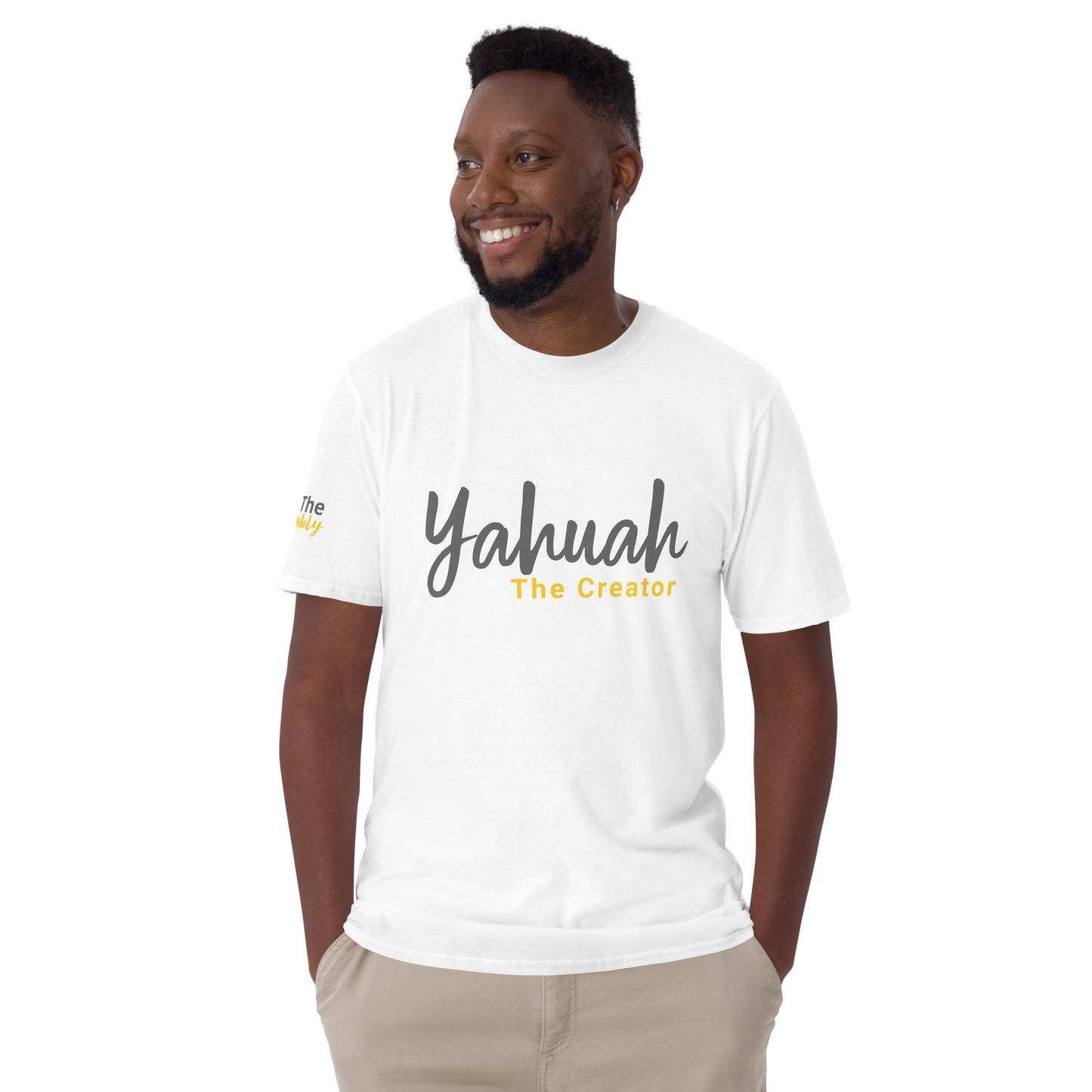 White Unisex Yahuah The Creator T-Shirt