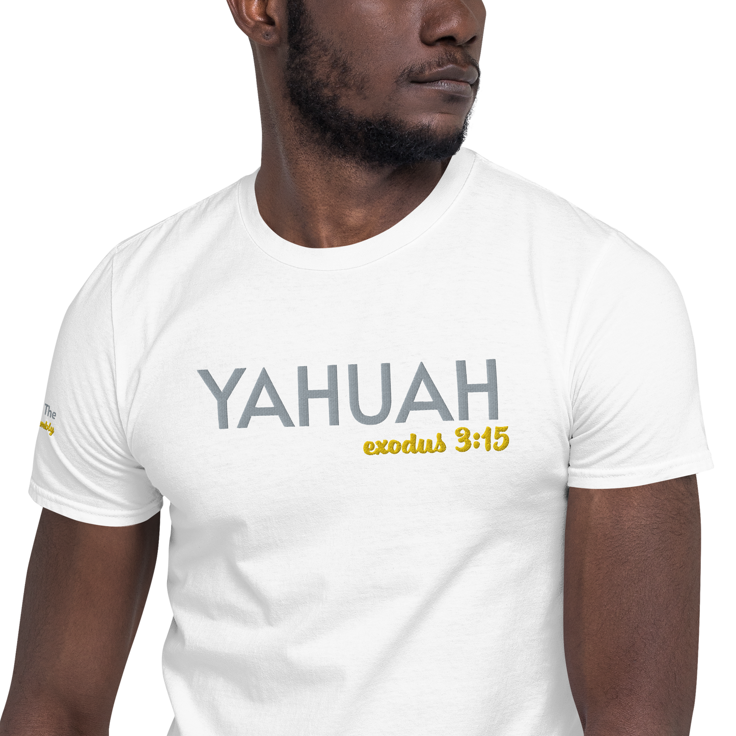 White Unisex YAHUAH Exodus 3:15 T-Shirt