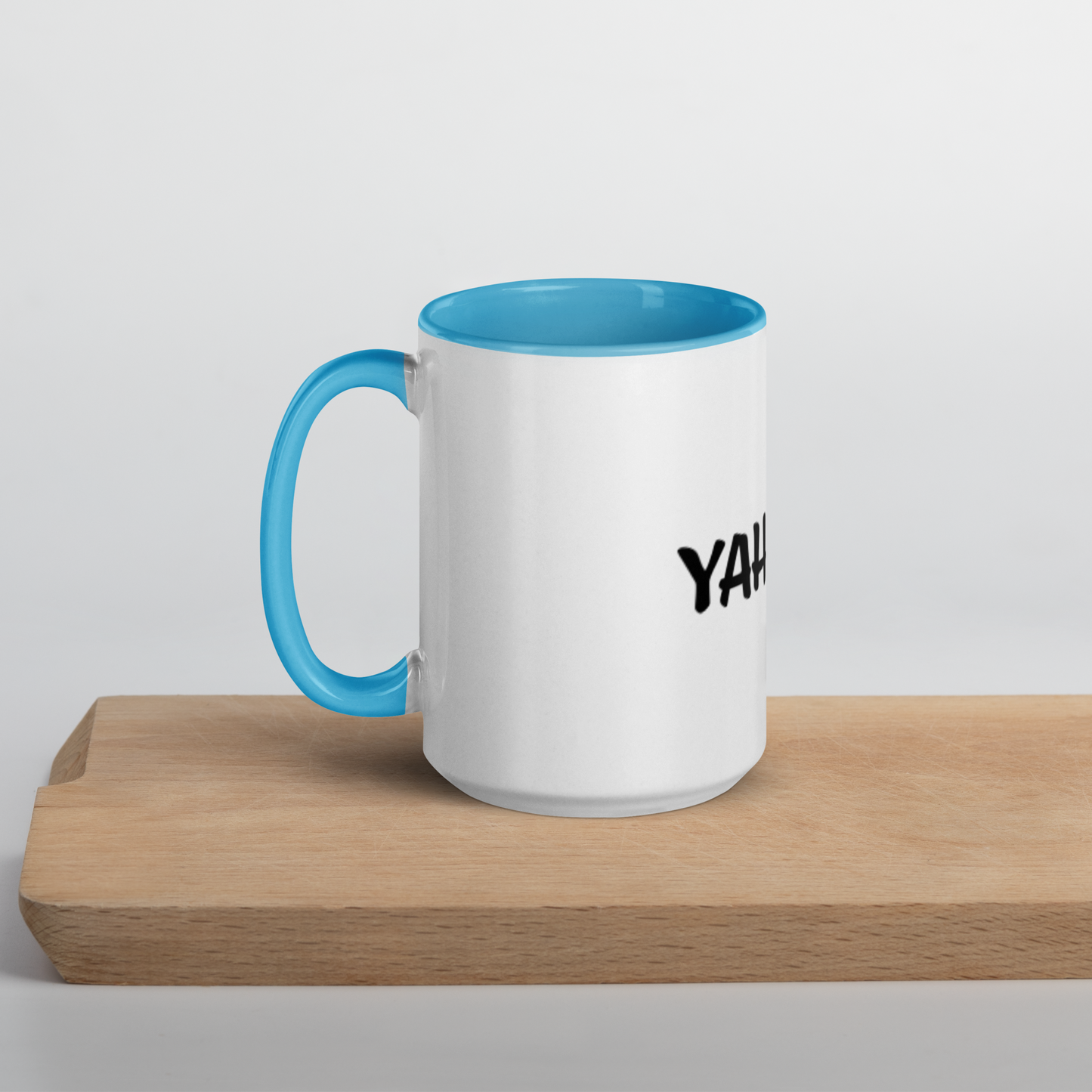 Colored Inside YAHUAH coffee mug