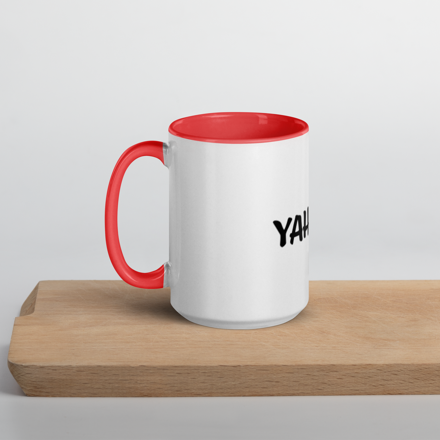 Colored Inside YAHUAH coffee mug